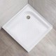 900x900mm Two Lips Square Shower Tray Center/Corner Waste 